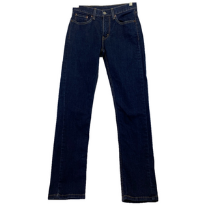 Womens Levi’s 519 Medium Dark Blue Slim Skinny Fit Denim Jeans Size 26”W32”L